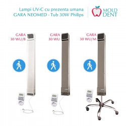 Lampa UV-C sterilizare cu prezenta umana, bactericida, germicida, tub Philips 30W - Neomed