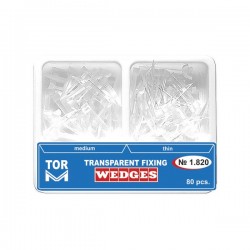 Pene interdentare din plastic transparente 1.820 - TOR VM