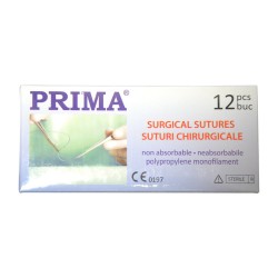 Fir sutura resorbabile polyglicolic acid Prima triunghiular 3.0, 4.0 3/8 16 mm